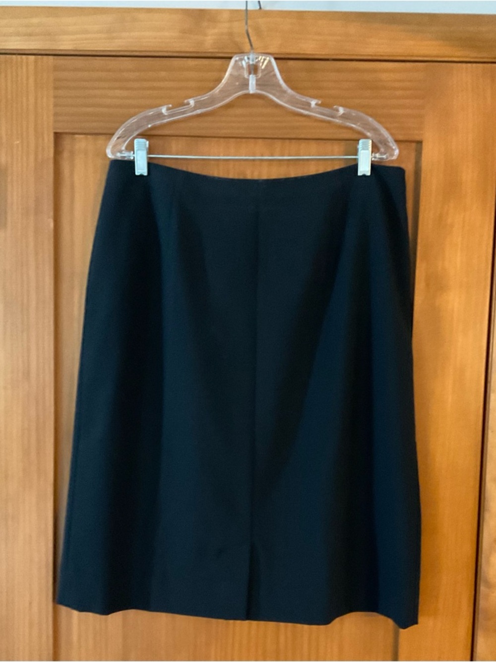 Classic Navy Blue Straight Women’s Skirt